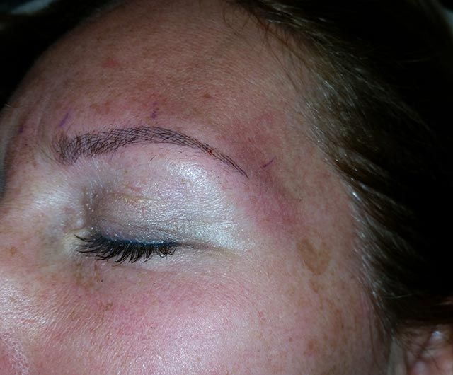 Permanent Make-up Augenbrauen