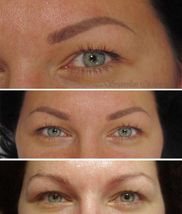 Augenbrauen Härchenzeichnung mit Permanent Make-up